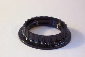 BAKELITE THREADED RING FOR BAKELITE THREADED SOCKETS LAMP PART NEW 30535J - Picture 1 of 1