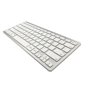 Portable Slim Korean 78 Keys Wireless Bluetooth Keyboard Stylish Compact - Picture 1 of 7