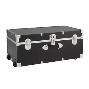 Metall Aufbewahrung Truhe Sammlung Organizer Halter Koffer Truhe Eimer Holz Footlocker - Bild 1 von 12