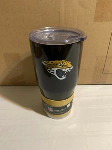 Jacksonville Jaguars NFL 30oz Black Tumbler Cup Mug Boelter Brands New - Picture 1 of 2