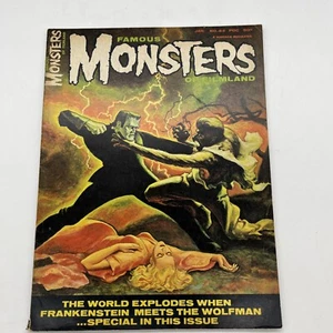 FAMOUS MONSTERS OF FILMLAND MAGAZINE JAN 1966 42 AURORA ADDAMS FAMILY MODEL AD h - Picture 1 of 12