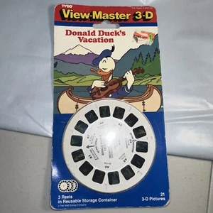 SEALED Disney Disney's Donald Duck's Vacation Cartoons view-master 3 Reels Pack - Picture 1 of 4