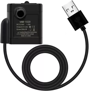 3.5-9V USB Mini Submersible Water Pump Adjustable For Aquariums Fish Tank EK1527 - Picture 1 of 6
