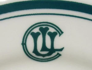 CHICAGO Union League Plates  Homer Laughlin 1988 PAIR! - Picture 1 of 4