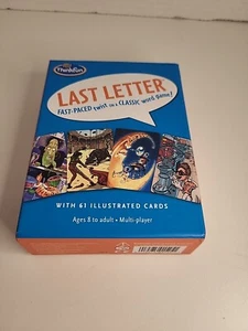 Thinkfun Last Letter Cards Word Game. Complete - Picture 1 of 3