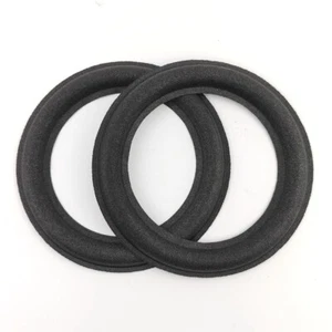 2 Stück 5 Zoll Ersatz Lautsprecher Schaumstoffeinfassung breite Rolle für Reparatur 130/121/97/87 mm - Bild 1 von 6
