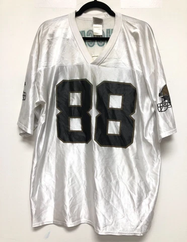 NFL Team Apparel Mens White Pullover V Neck Jersey New Orleans Saints - Size XL Cover
