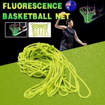 45CM Glow In The Dark Fluorescence Light Up Basketball Net Basketball Hoop Shoot - image 1 of 4
