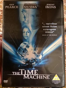 THE TIME MACHINE RARE DVD GUY PEARCE H G WELLS SAMANTHA MUMBA CULT 2002 FILM R2 - Picture 1 of 3