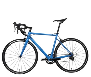 54cm Carbon Road Bicycle V brake Alloy Wheels 700C Blue Full Bike 11s - Picture 1 of 11