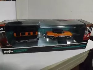 2018 Maisto Design Tow & Go 1955 Buick Century & Alameda Trailer 1/64 Scale - Picture 1 of 3