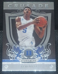 RJ Barrett 2019 Panini Prizm Draft Picks Crusade Rookie Card RC No. 72 - Bild 1 von 6