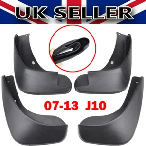 Front & Rear Mud Flaps Splash Guards Mudguards For Nissan Qashqai J10 JJ10 +2 07 - Picture 1 of 7