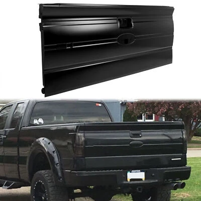Carcasa de puerta trasera de acero negro para Ford F150 2009-2013 2014 Foto 1 de 4