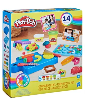 Play-Doh Little Chef Starter Set with 14 Play Kitchen Accessories, Preschool Toy - Image 1 of 4