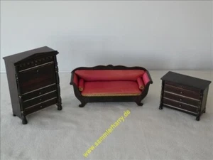 seltene antike Kommode, aufwendig gearbeitet, für die Puppenstube, 4D273-14 - Bild 1 von 7