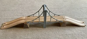 BRIO 33476 Double Track Bridge (grey) - rare - Picture 1 of 9