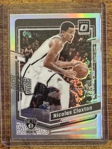 2023-24 Panini Donruss Optic #148 Nicolas Claxton Holo Prizm Nets - Bild 1 von 2