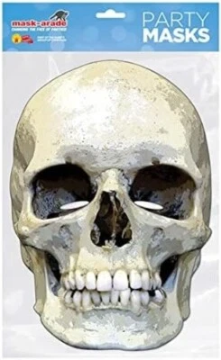 Halloween Assorted Cardboard Masks - Image 1 of 3