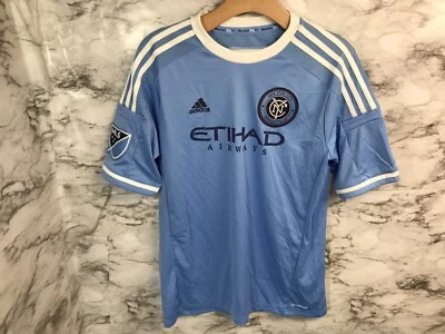 New York City FC Youth Adidas Home Soccer Jersey MLS NWT  Boys YOUTH XL - Image 1 of 4