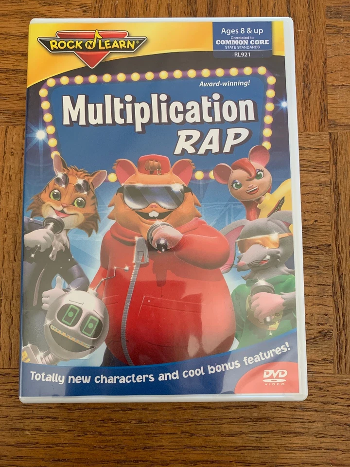 Multiplication Rap Dvd - Image 1 of 4