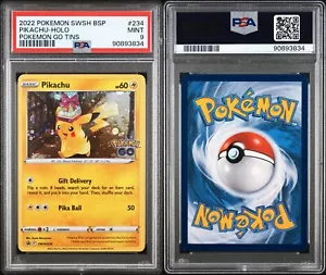 2022 POKEMON SWSH BLACK STAR PROMO | POKEMON GO TINSPIKACHU - HOLO 234 PSA 9 - Bild 1 von 1