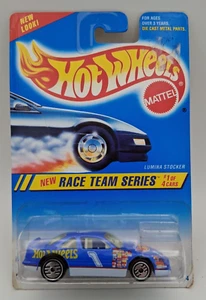 Hot Wheels Blue Card-Race Team Series 1995 #1/4 Lumina Stocker coleccionista #275 - Imagen 1 de 3