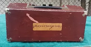 RARE 1969 ANDRE REVERBERATION Spring Reverb Unit Effect for Guitar Organ Ampeg - Bild 1 von 8
