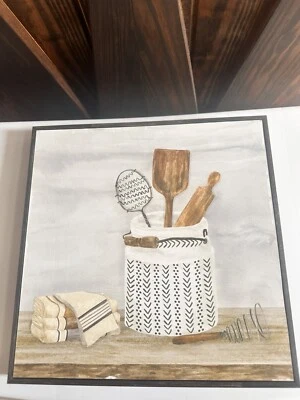 Hobby Lobby Kitchen Still Life Cooking Utensils Home Decor Frames Print - Image 1 of 4