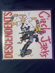 Descendents Circle Jerks Split EP 7 Blue Vinyl Punk NoFx Bad Religion /1000