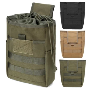 Tactical Sports Nylon Gear Molle Combat Hiking Bag Vest Accessory Recycle Pack - Picture 1 of 16