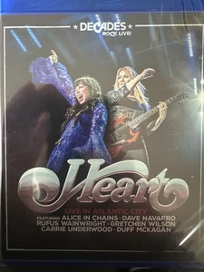 HEART - Live In Atlantic City BLURAY BRAND NEW! - Picture 1 of 2