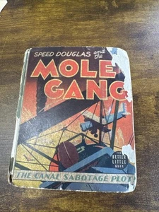 Speed Douglas and the Mole Gang 1941 Big Better Little Book Vintage Whitman - Picture 1 of 8
