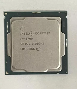Intel Core i7-8700 LGA1151 3.2GHz CPU Support ASUS ROG Strix Z390-I Gaming - Picture 1 of 2