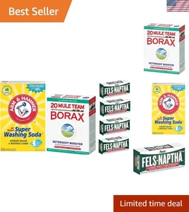 Komplettes Wäschepflegeset - Fels Naptha Bars & umweltfreundlicher Arm & Hammer Booster - Bild 1 von 6