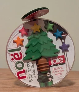 Joie Noel Weihnachten geformter Flaschenaufsatz & Charms - Bild 1 von 4