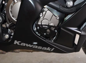 Kawasaki ZX10R ZX-10R Vortex Case Guard Right Side Black CS449K - Foto 1 di 1