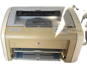 HP LaserJet 1020 USB Monochrome Laser Printer UNTESTED - Picture 1 of 6