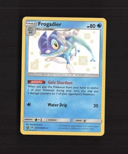 Frogadier SV12/SV94 Hidden Fates Shiny Holo Rare Pokemon Karte NM - Bild 1 von 10