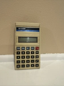 Vintage Sharp ELSI Mate EL-230 LCD Taschenrechner - Bild 1 von 3