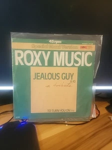 Roxy Music Jealous Guy (A Tribute)/To Turn You On original 1981  12" single - Picture 1 of 2