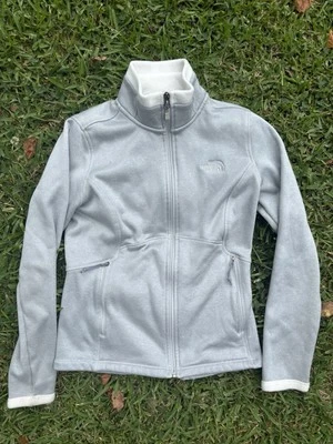 The North Face Athletic Fleece Jacket Womens Size Medium Full Zip With Pockets - Image 1 of 4