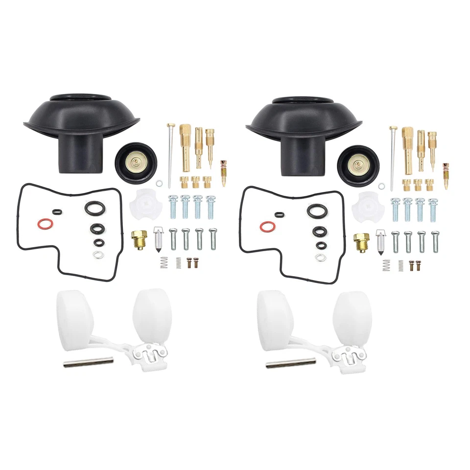 Juego de reparación de carburador de carburador con conjunto de émbolo flotador para Honda PC800 1989-1998 Foto 1 de 4