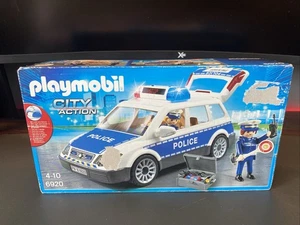Playmobil 6920 City Action Auto della Polizia con Luci e Suoni Completo - Nuovo con scatola - Foto 1 di 10
