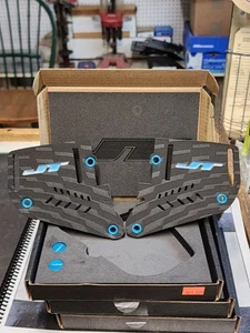 NEW JT Proflex Ears w/ Thumb Screws - Aqua Limited - Picture 1 of 5