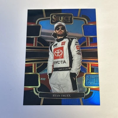 2024 Panini Select - Grandstand Ryan Truex #15 Black & Blue Prizm /49 - Image 1 of 2