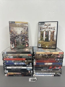 PC Spielepaket RPG Strategie Kriegsspiele - Age Of Empires, Civilization - 25 Spiele - Bild 1 von 3