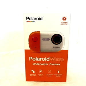 Polaroid Wave Underwater 18MP 4K UHD Camera (Orange & White) WiFi ''NEW'' - Picture 1 of 5