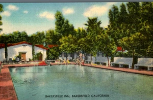 VIntage Postcard-Bakersfield Inn, Bakersfield, CA - Picture 1 of 2