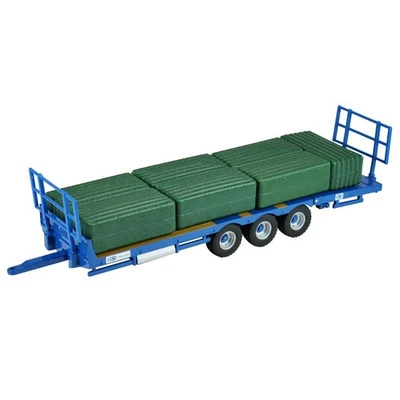 1/32 Kane Die Cast Large Bale Trailer with 7 Bales ERT43218 - Image 1 of 4